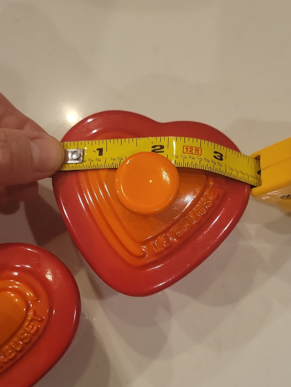 Mini Le Creuset Flame Hearts - Picture 9 of 10